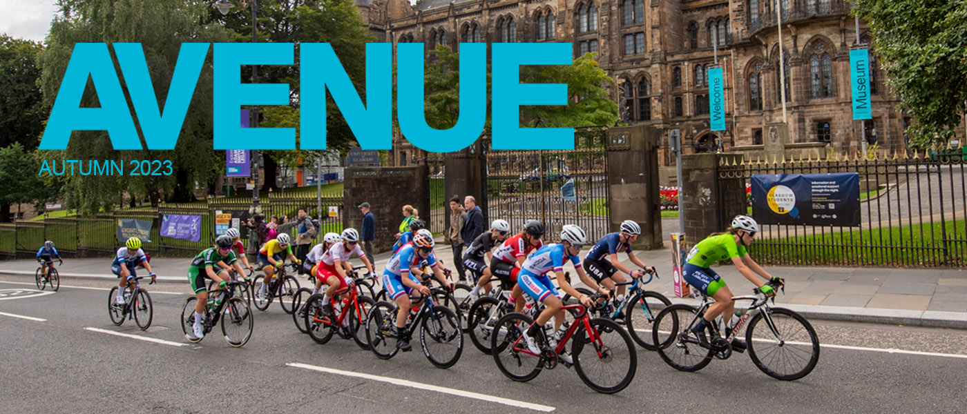 Avenue masthead featuring the UCi Cycling Championships