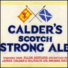 James Calder & Co (Brewers) Ltd acquired brewing premises at Marsa, Malta in 1944.  This is a beer label for James Calder & Co. (Malta) Ltd, Brewers, Malta.  (GUAS Ref: JC 11/11/18.  Copyright reserved.)
