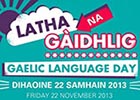 Gaelic Language day poster