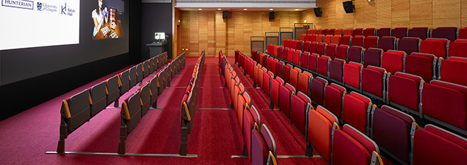 Lecture theatre in Kelvin Hall