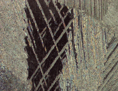 Blarney Stone under microscope image
