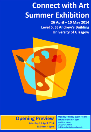 Art exhibition poster - April 2014