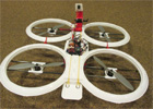 Flying quad rotor