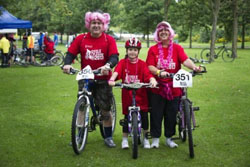 Cycle Glasgow participants