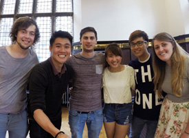 Singapore students on exchange OIP