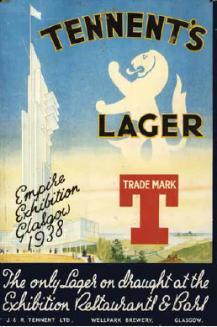 Archived Tennents Lager poster 
