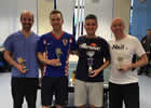 Winner and Runners up of GDSS Table Tennis Tournament