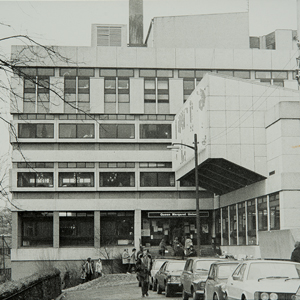 Image of the QMU from c1969, from the University's Archives Service.