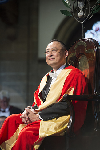 Dr Gerald Chan - honorary graduation