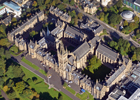 Aerial view of the University of Glasgow