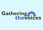 Gathering the Voices exhibition logo