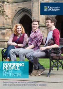 Image of the Widening Participation brochure