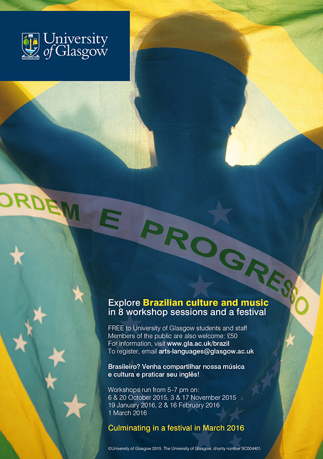 Leaflet for Brazilian event 