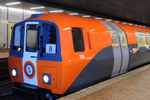 Image of a Glasgow subway train