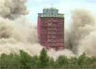 Image of the Red Road flats explosion