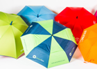 Image of colourful umbrellas