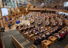 Image of the Scottish Parliament main chamber