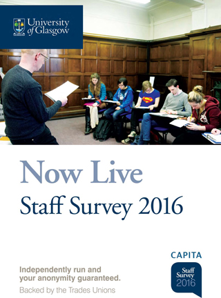 Staff Survey 2016 Poster