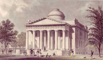 The Hunterian Museum at the Old College, drawn by T. H. Shepherd, engraved by A. Fox, 1820–30