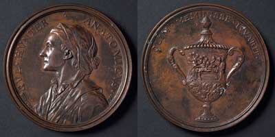 Dr William Hunter, bronze, England, 1774