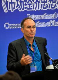 Professor Jeffrey Fear speaking at the Economic History conference in Shanghai