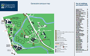 Garscube Campus map