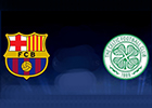 Image of the Celtic and Barcelona club crests