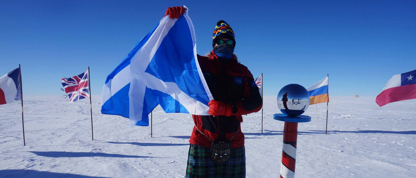 Luke Robertson: at South Pole