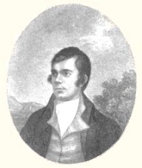 An engraving of a portrait of Robert Burns by John Beugo (1759-1841). 