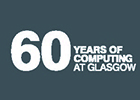 Branding for the University of Glasgow's celebration of Computing at 60