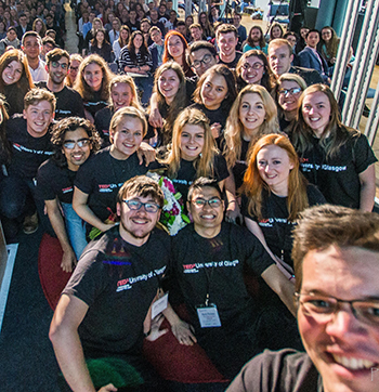 The TedXUofG 2017 team (photo by Andras Kovach)