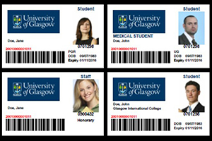 Image of the new design for staff and student ID cards known as Campus Cards.