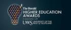 Image of the Herald Higher Education awards branding for 2017