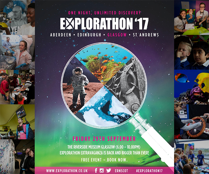 Explorathon 2017 poster