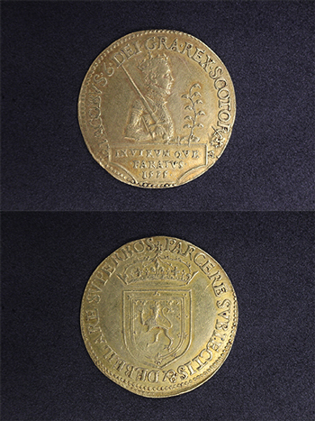 James VI twenty pound piece, GLAHM 39012