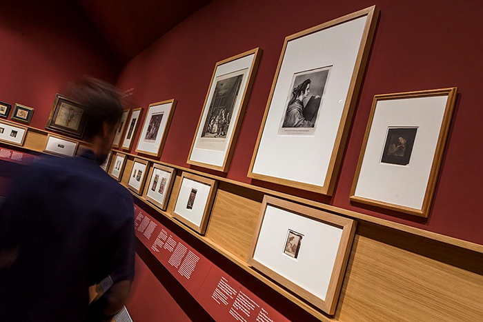 Images taken from the Copied by the Sun exhibition at the Museo del Prado