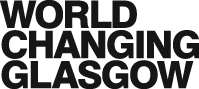 World Changing Glasgow branding text only