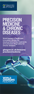 An image of the Precision Medicine & Chronic Diseases bannerstand