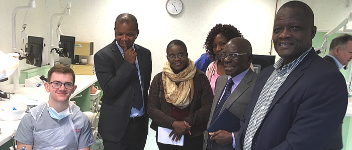 Delegates from Malawi visiting Glasgow Dental School