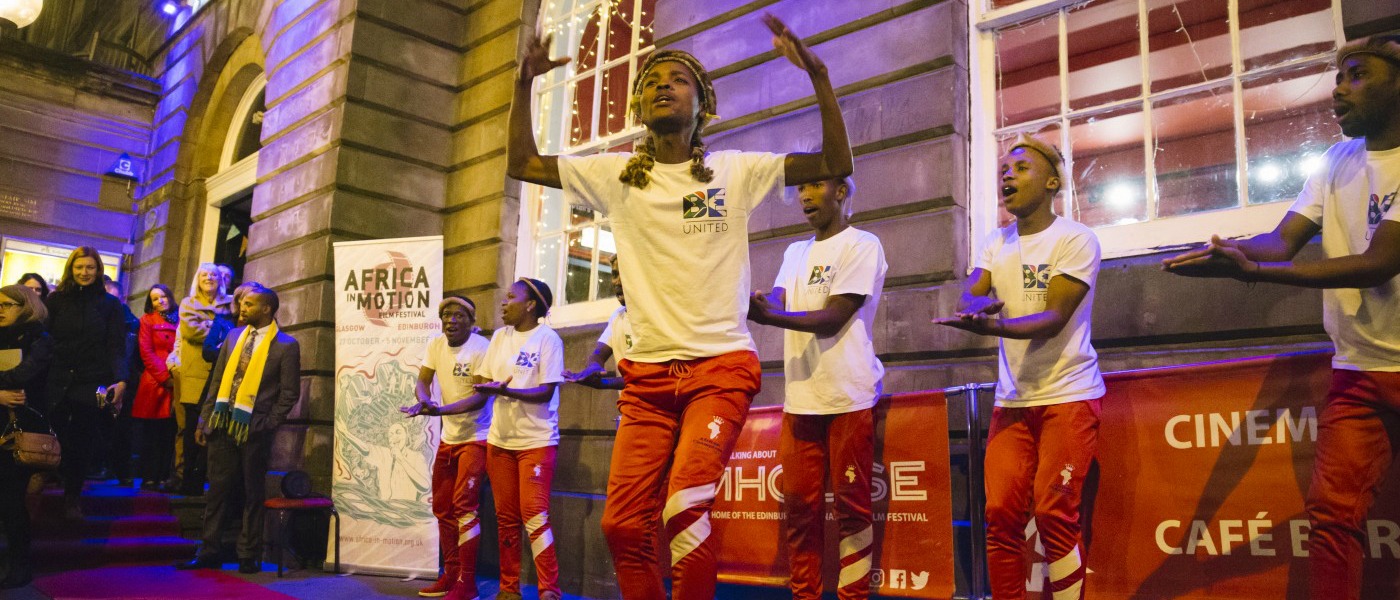 Performers at the 2017 Africa in Motion Film Festival
