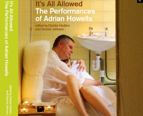 Adrian Howells Book Cover by Dee Heddon 