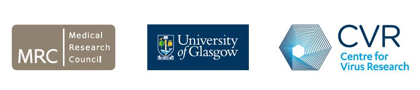 MRC, University of Glasgow and CVR logos