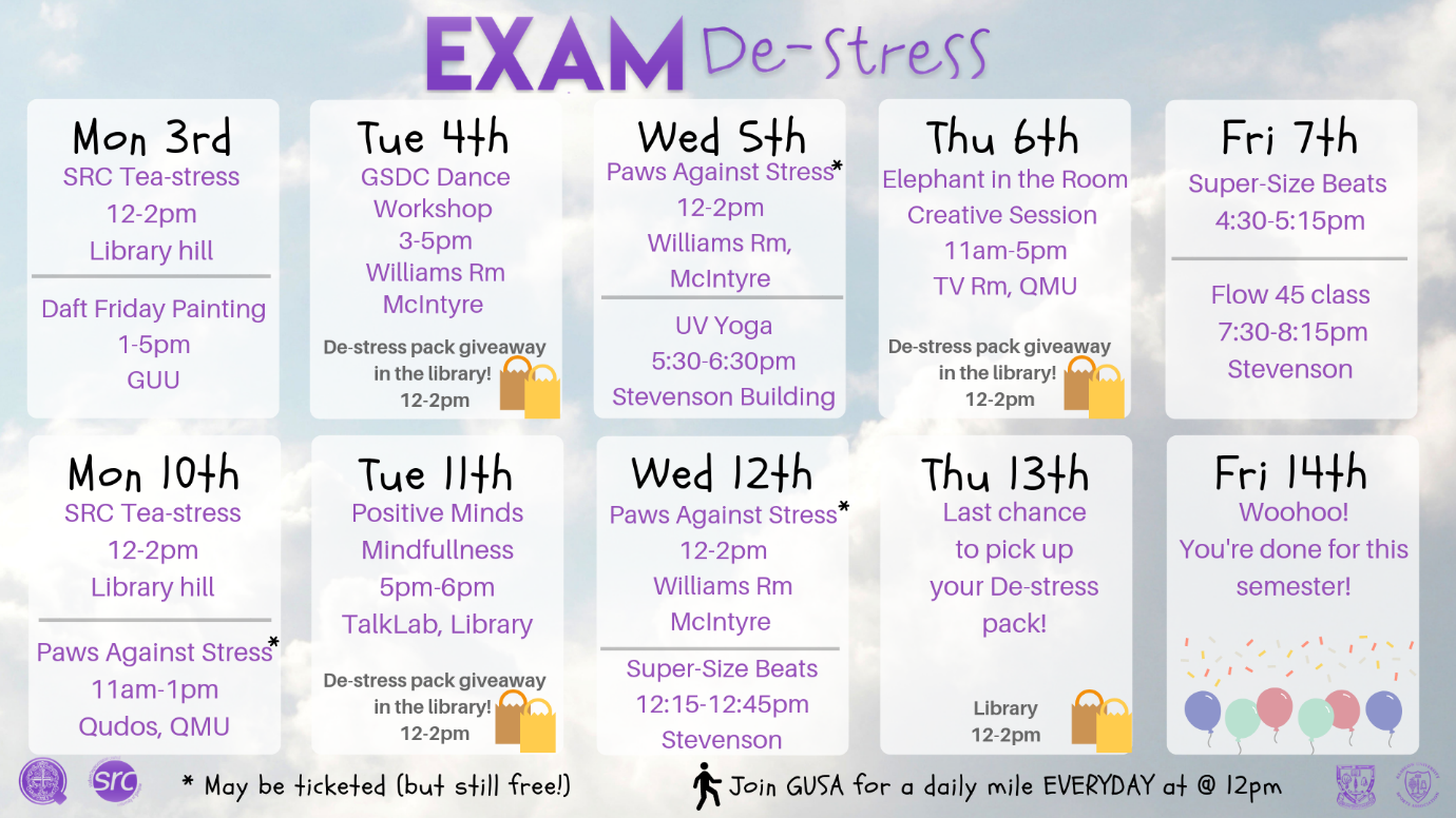 Exam De-Stress Programme