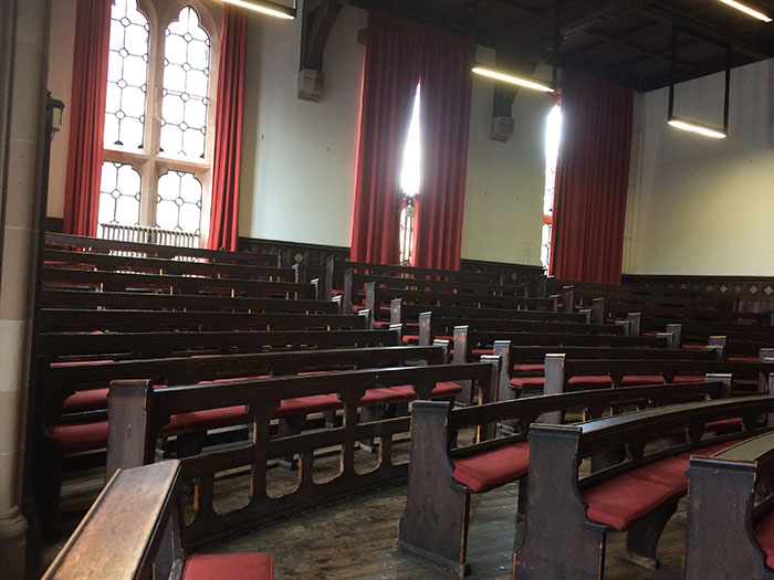 Humanities lecture theatre refurb before