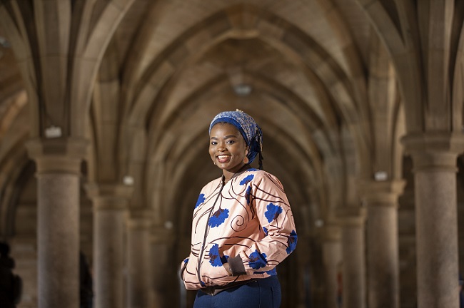 Photo of University of Glasgow  Future World Changer Sofiat Olaosebikan Photo Credit Martin Shields 