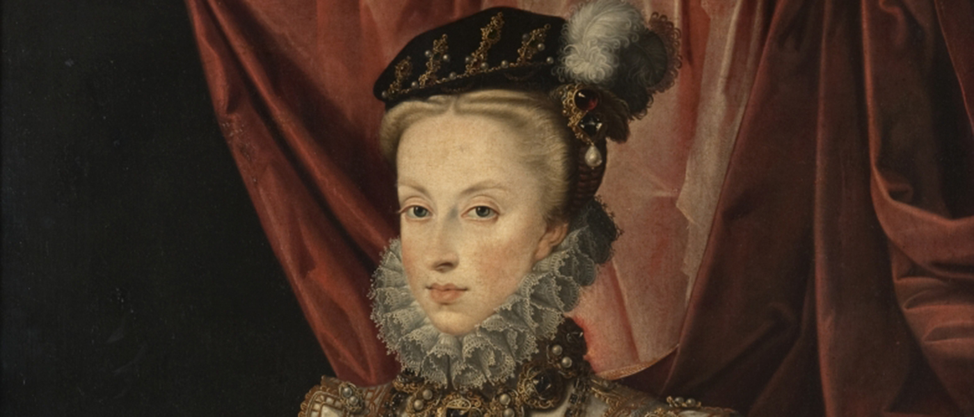 Portrait of a lady in a ruff and feathered hat