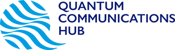 Quantum communication hub logo