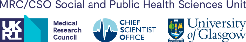 MRC/CSO Social and Public Health Sciences Unit official logo