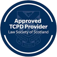 Law Society of Scotland - Approved TCPD Provider logo