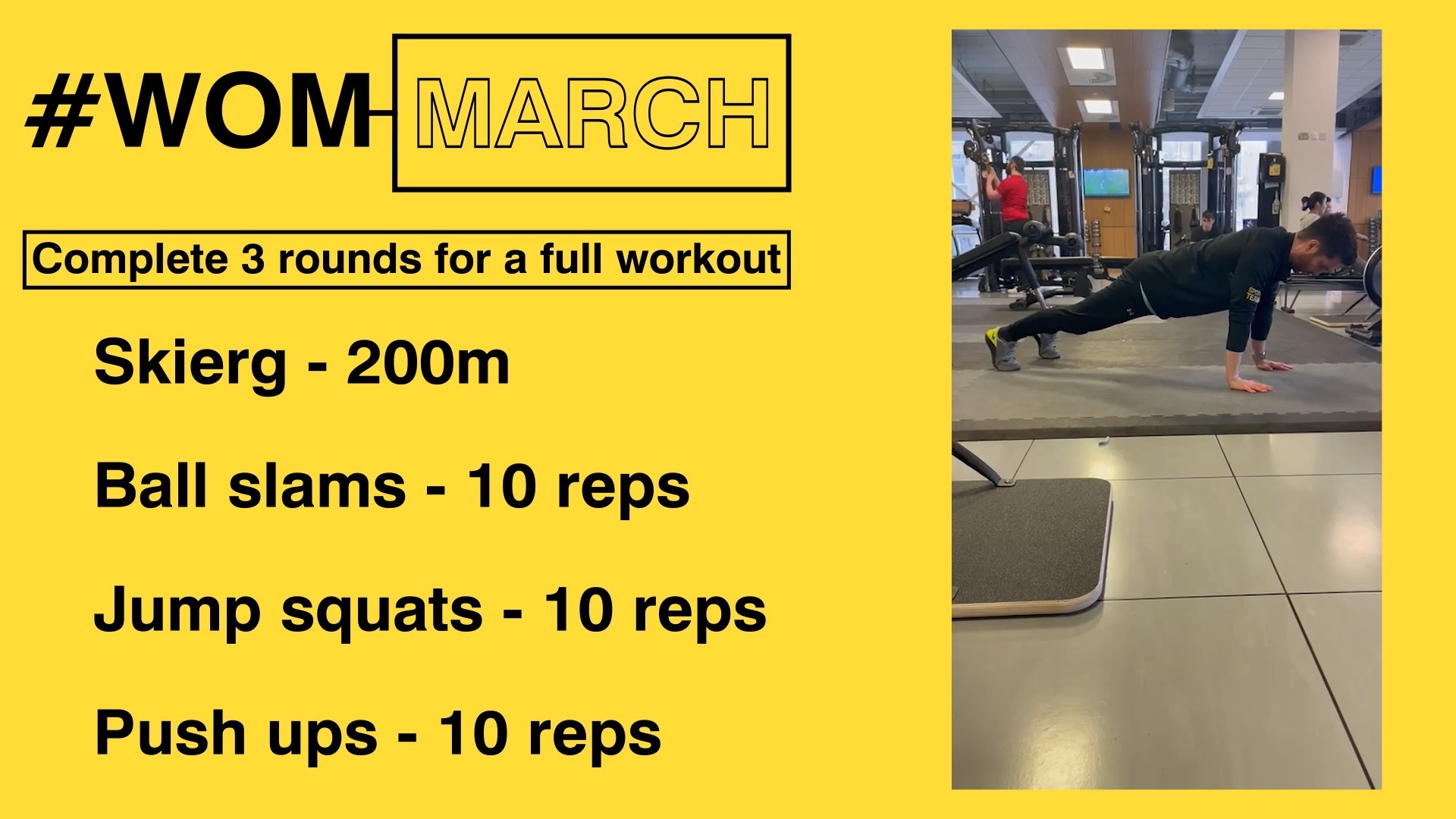 Workout of the Month // March 2022